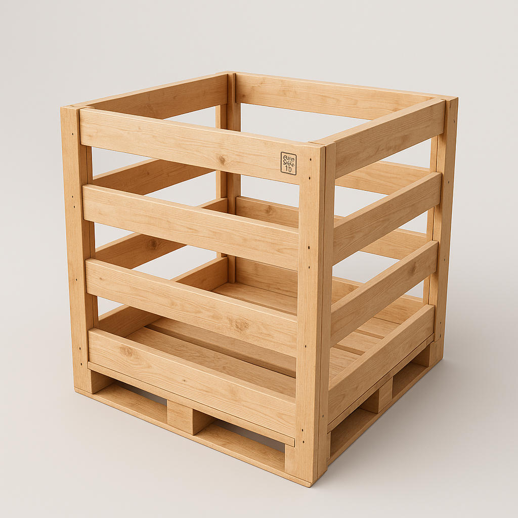 Ahşap Kafes Sandık