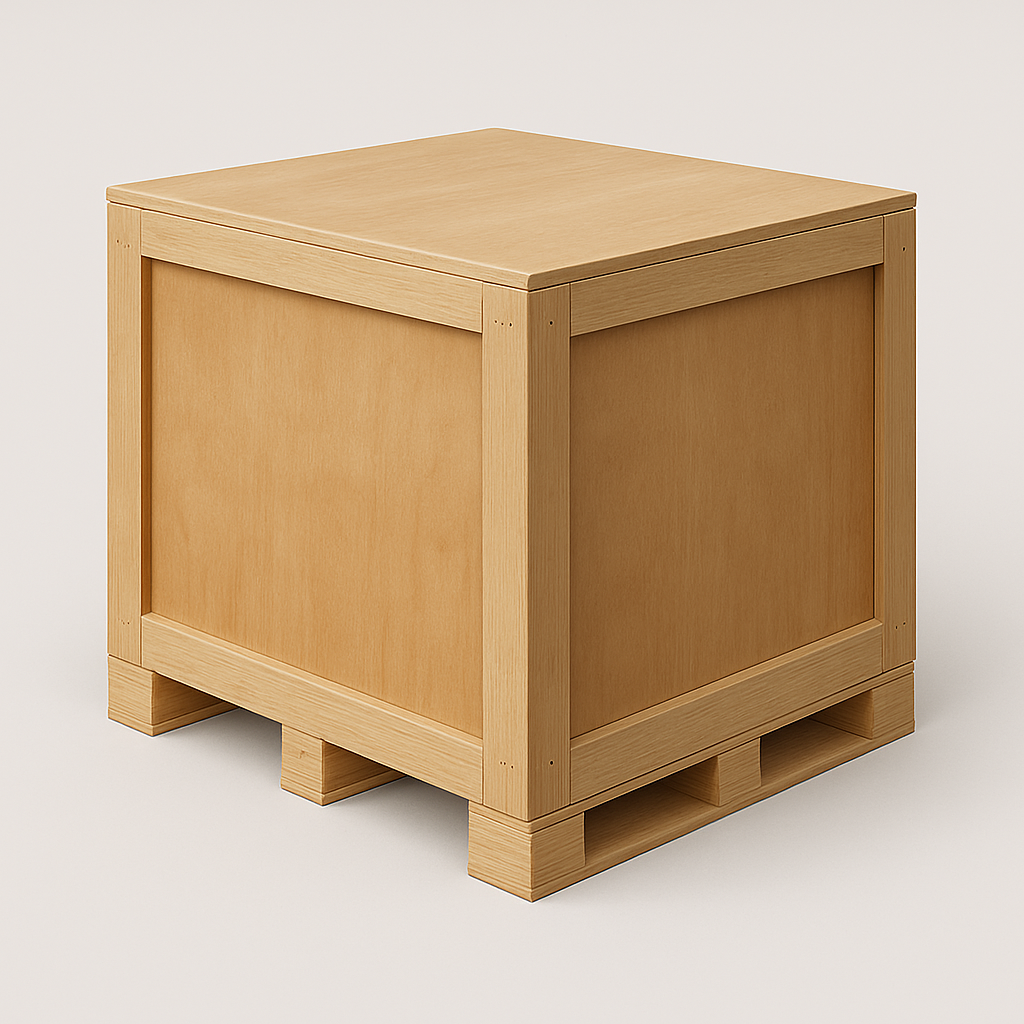 Ahşap Destekli Kontrplak Sandık